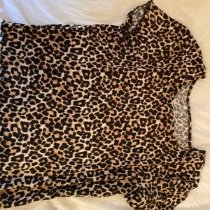 American Eagle Cheetah top